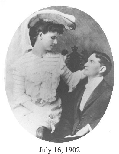 Charles Payne and Mattie Beal Payne, July 16, 1902